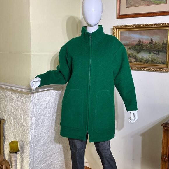 Vintage Original Yukon Parka 100% Wool Handcrafted Appliqué Genuine Fur - Picture 2 of 16